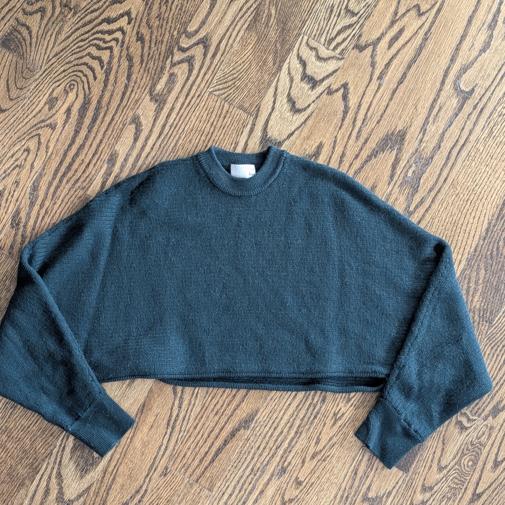 Wilfred Dark Green Crewneck Sweater